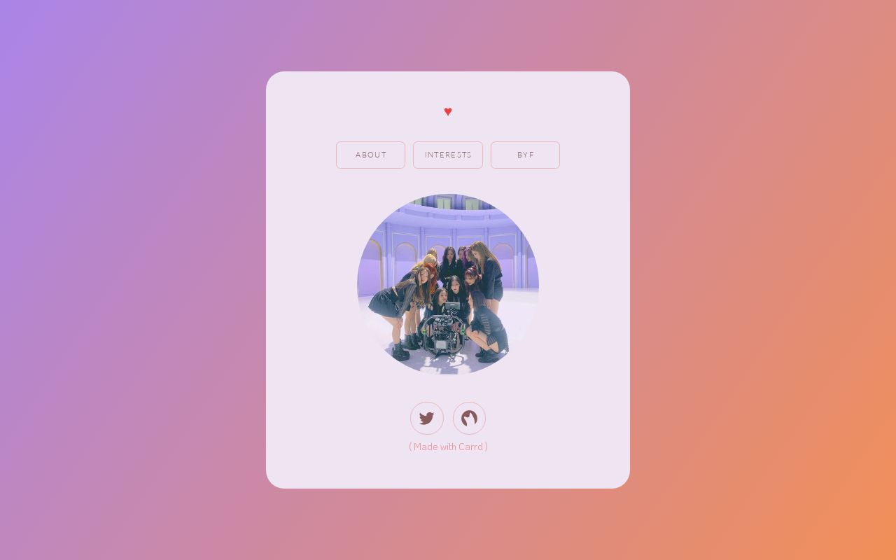 Carrd profile picture for @wiki